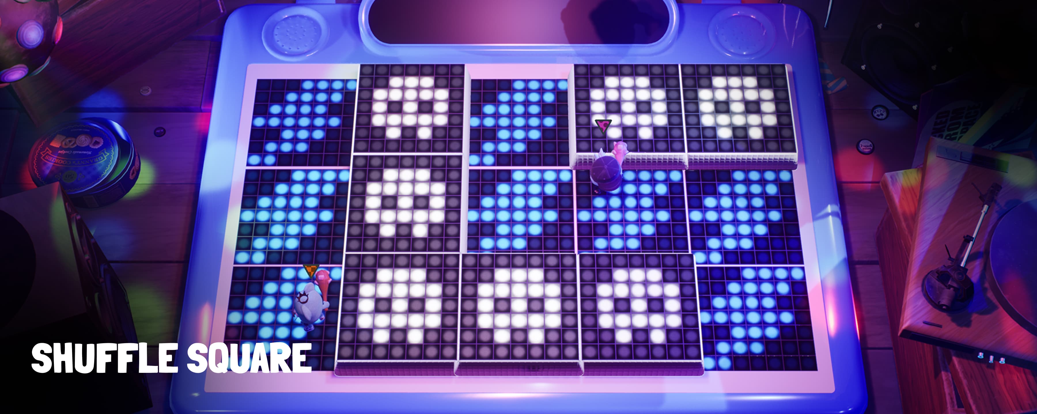 Shuffle Square party-game