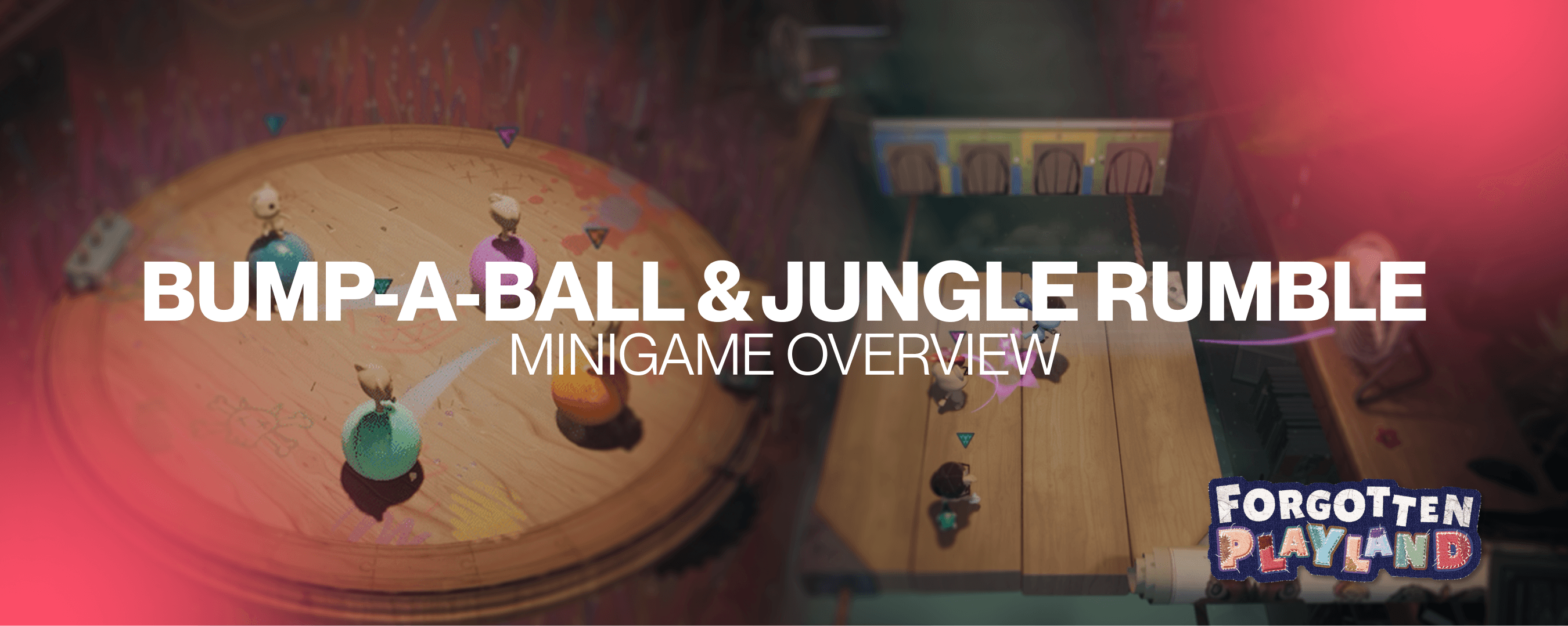 Bump A Ball & Jungle Rumble Minigame Overview